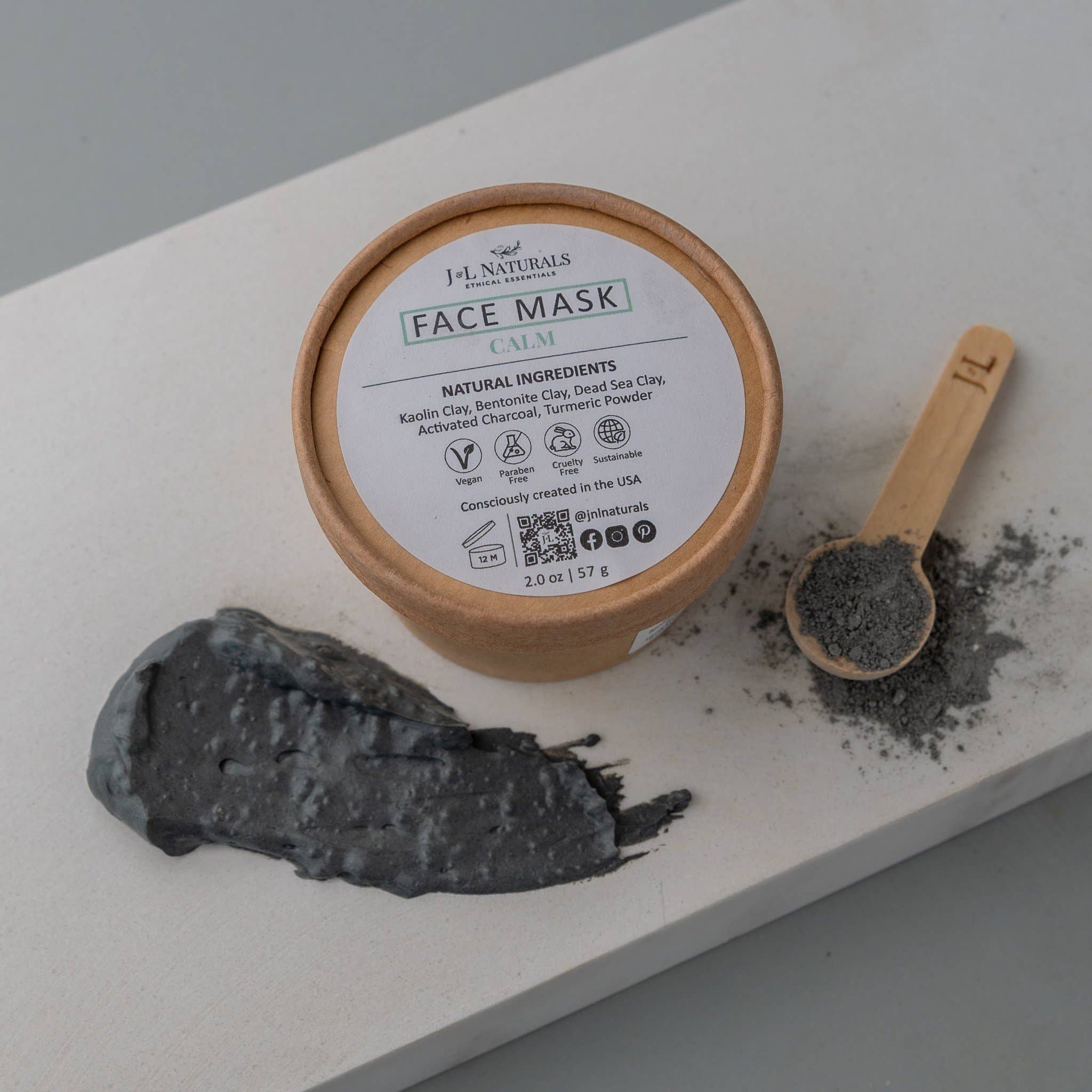 J&L Naturals - Wholesale Skincare Face Mask - Nourishing Skincare Face Mask1
