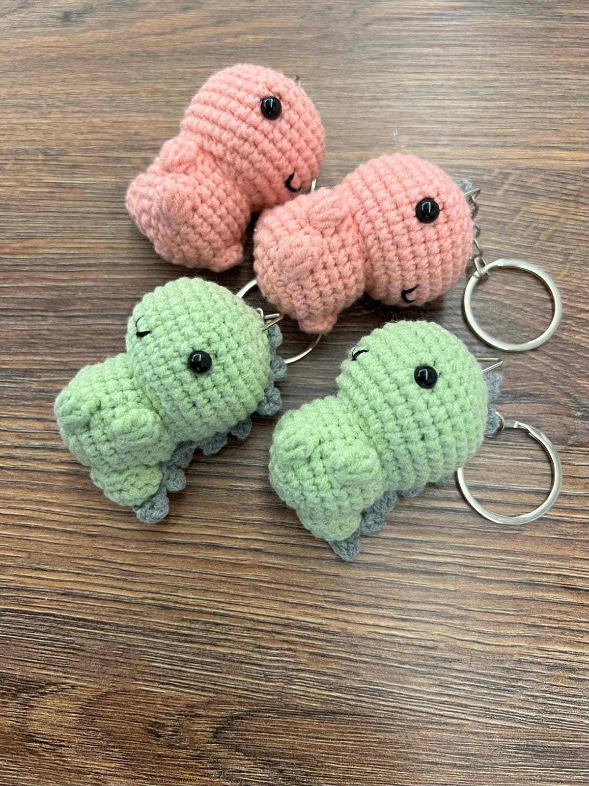 Emel Crochet – wholesale Stuffed/plush toy – Kids & baby – Crochet Dinosaur Keychain – Handmade Plush Toy7