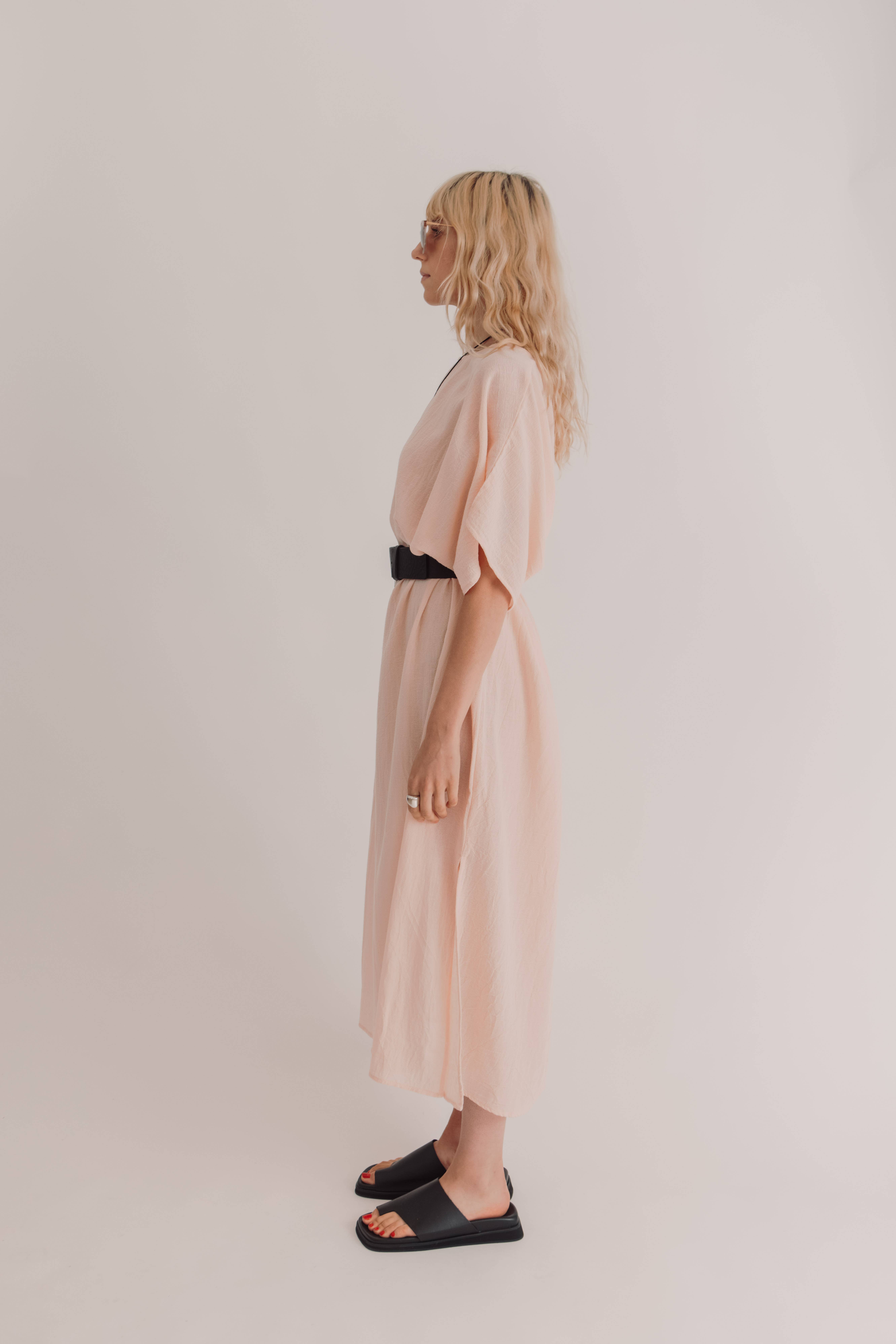 loom.ist – Vestido - Mulher por atacado – Vestido Kaftan Sile13