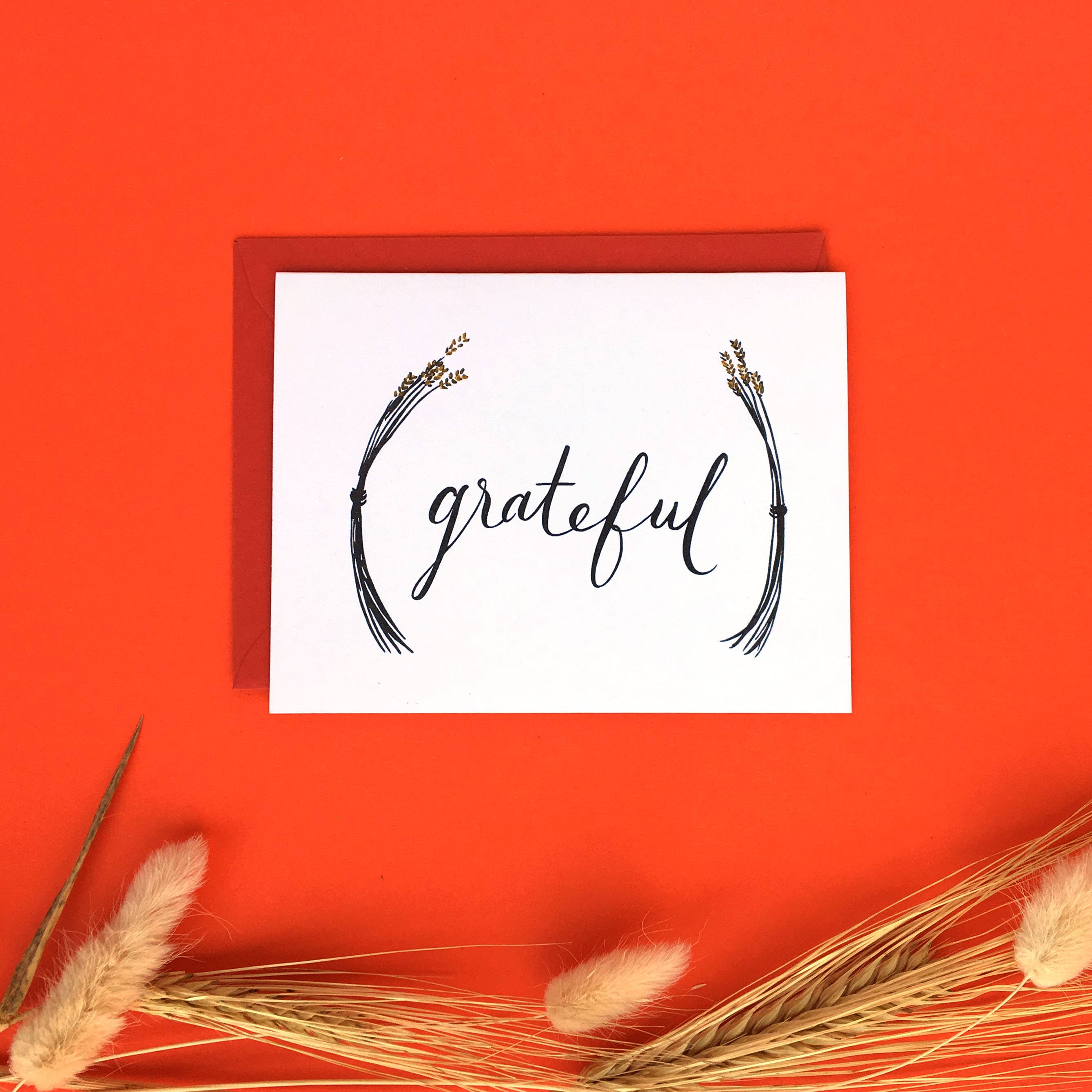 REMOVED BRAND - Wholesale Thank You Card - Grateful for You Card    0