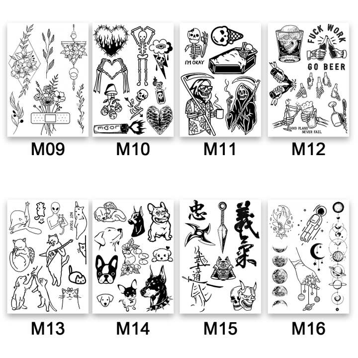 Awaken - Wholesale Temporary Tattoo - AWAKEN Semi Permanent Tattoos Temporary Tattoos JT-NR
