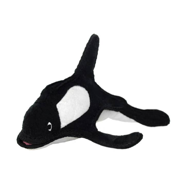 Tuffy Ocean Killer Whale, Durable, Tough, Squeaky Dog Toy for wholesale by Tuffy Dog Toys - VIP Products