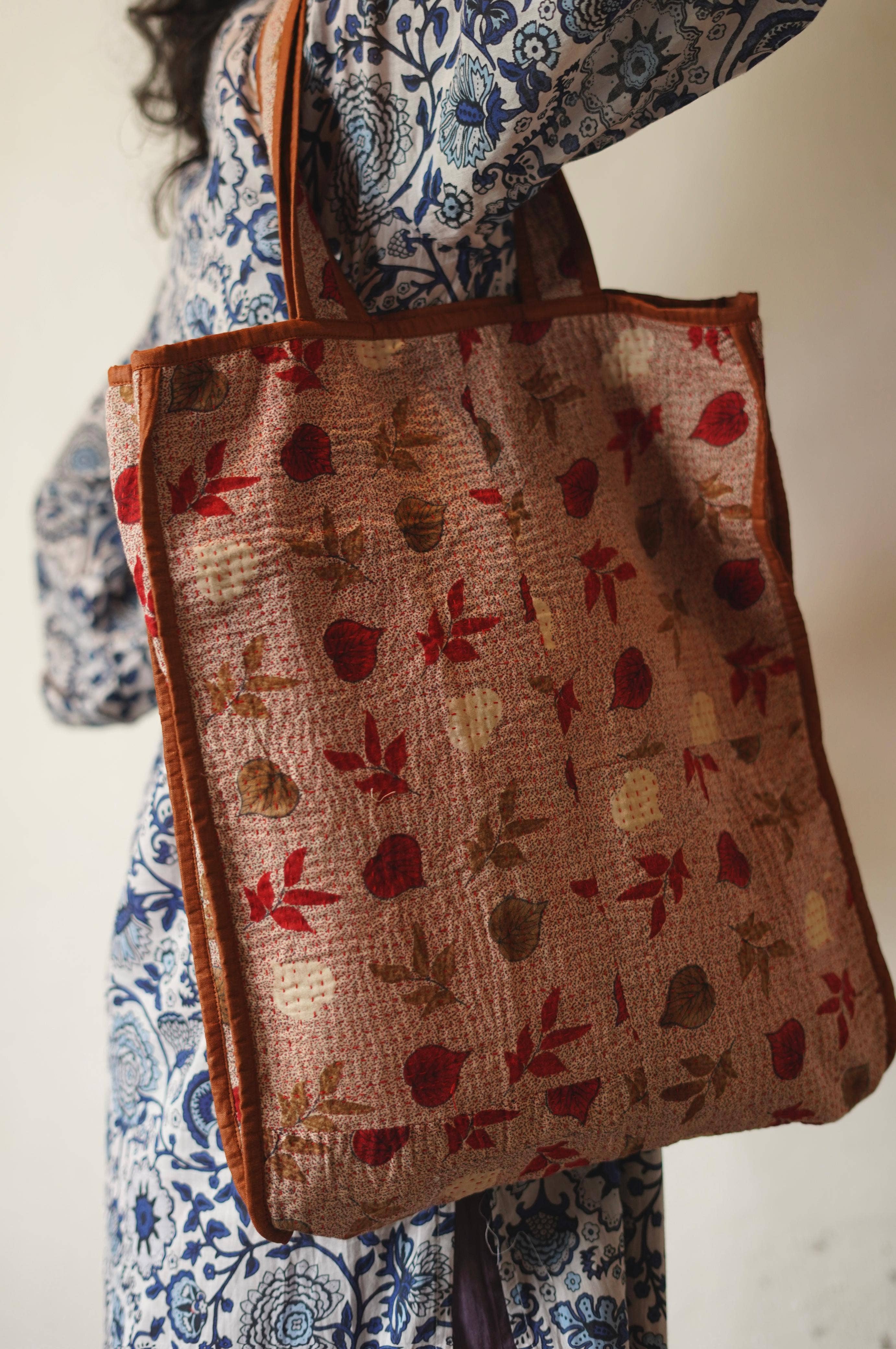 Annahmol - Wholesale Tote Bag - Women's - Vintage Textile one of a kind Cotton Totes17