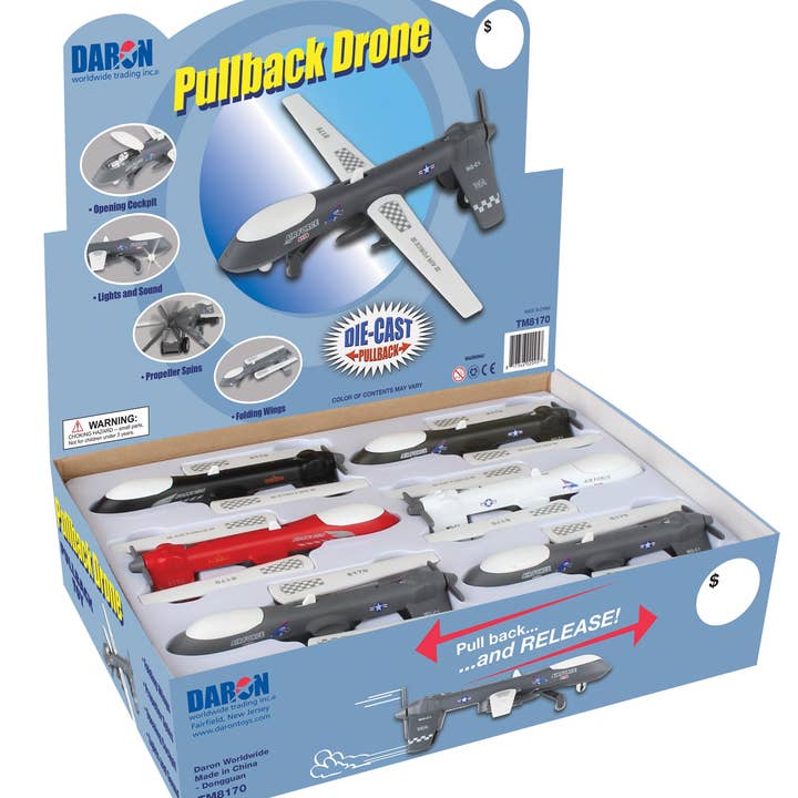 TM8170 PREDATOR DRONE W/LIGHT & SOUND 12 PC ASST for wholesale by Daron Worldwide Trading