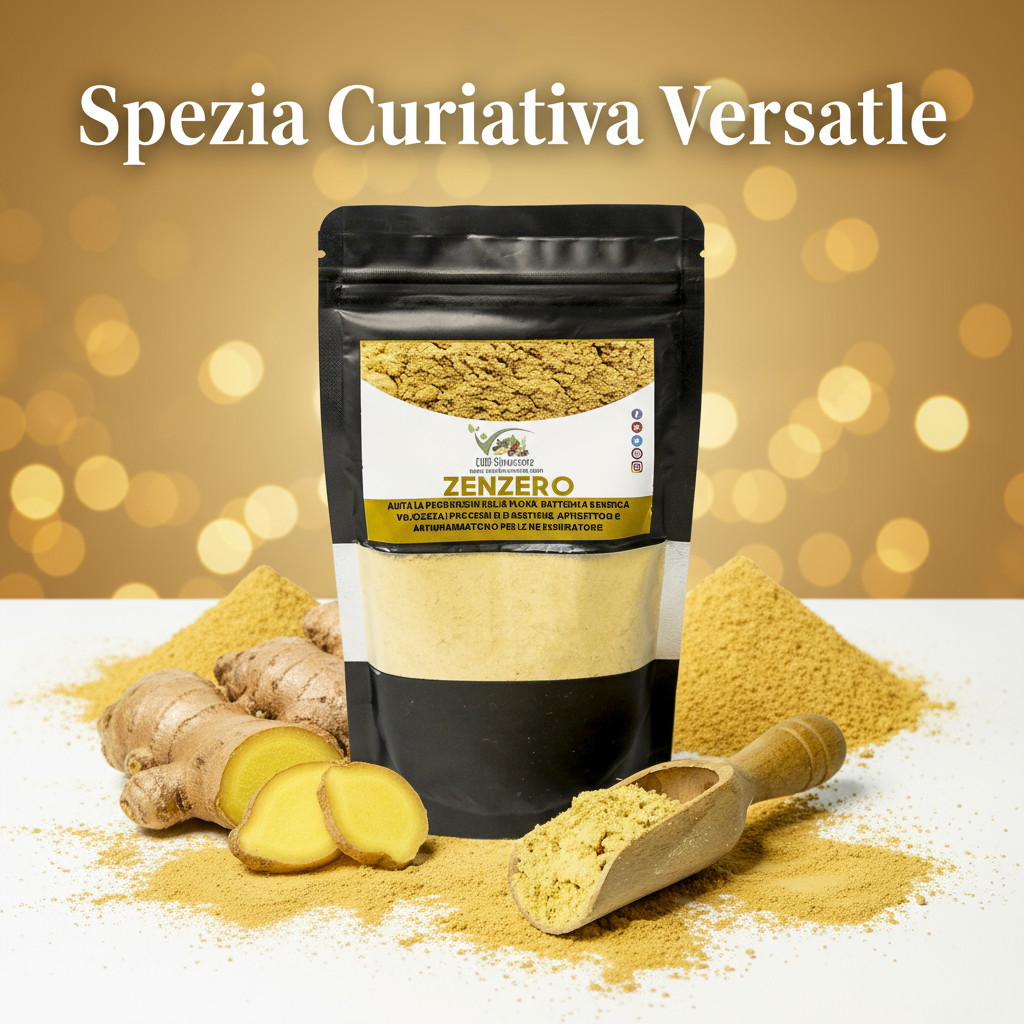 Cibobenessere - Wholesale Herbs - 100% Natural Ginger Powder - Versatile and Healing Spice3