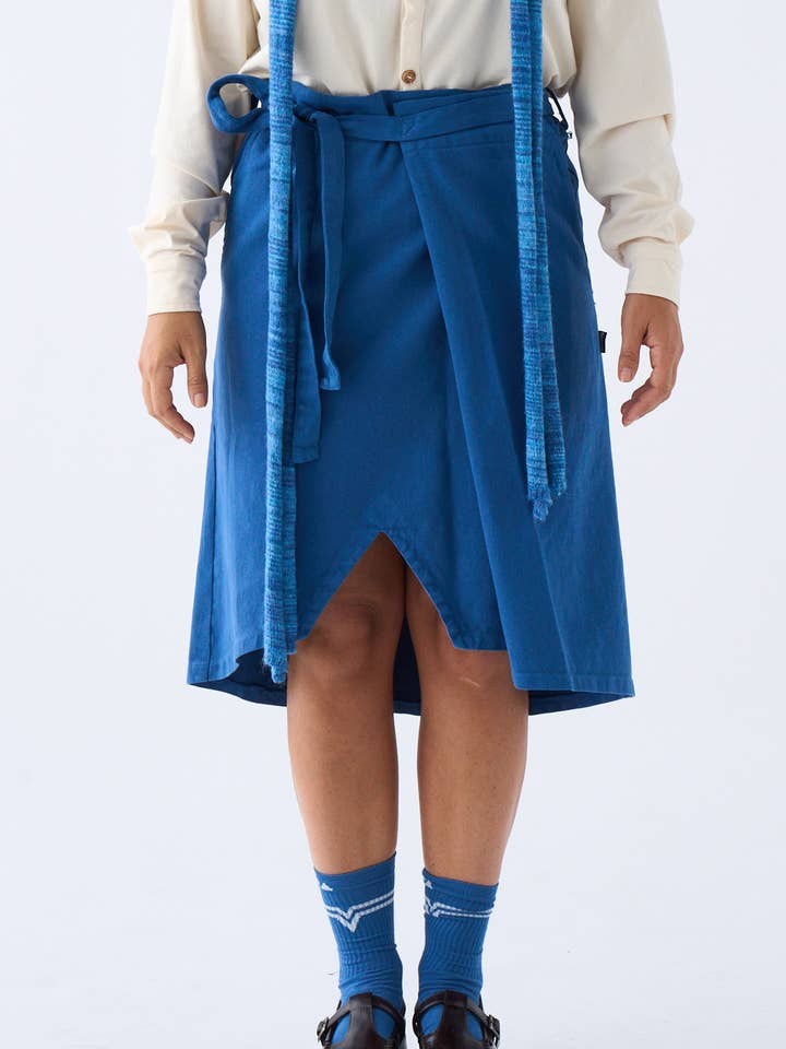 Blue Skirt for wholesale by Pitagora