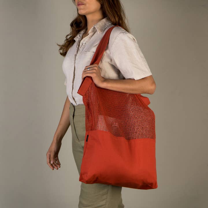 Danica Heirloom - Wholesale Tote Bag - Women's - Clay Mercado Tote Bag1