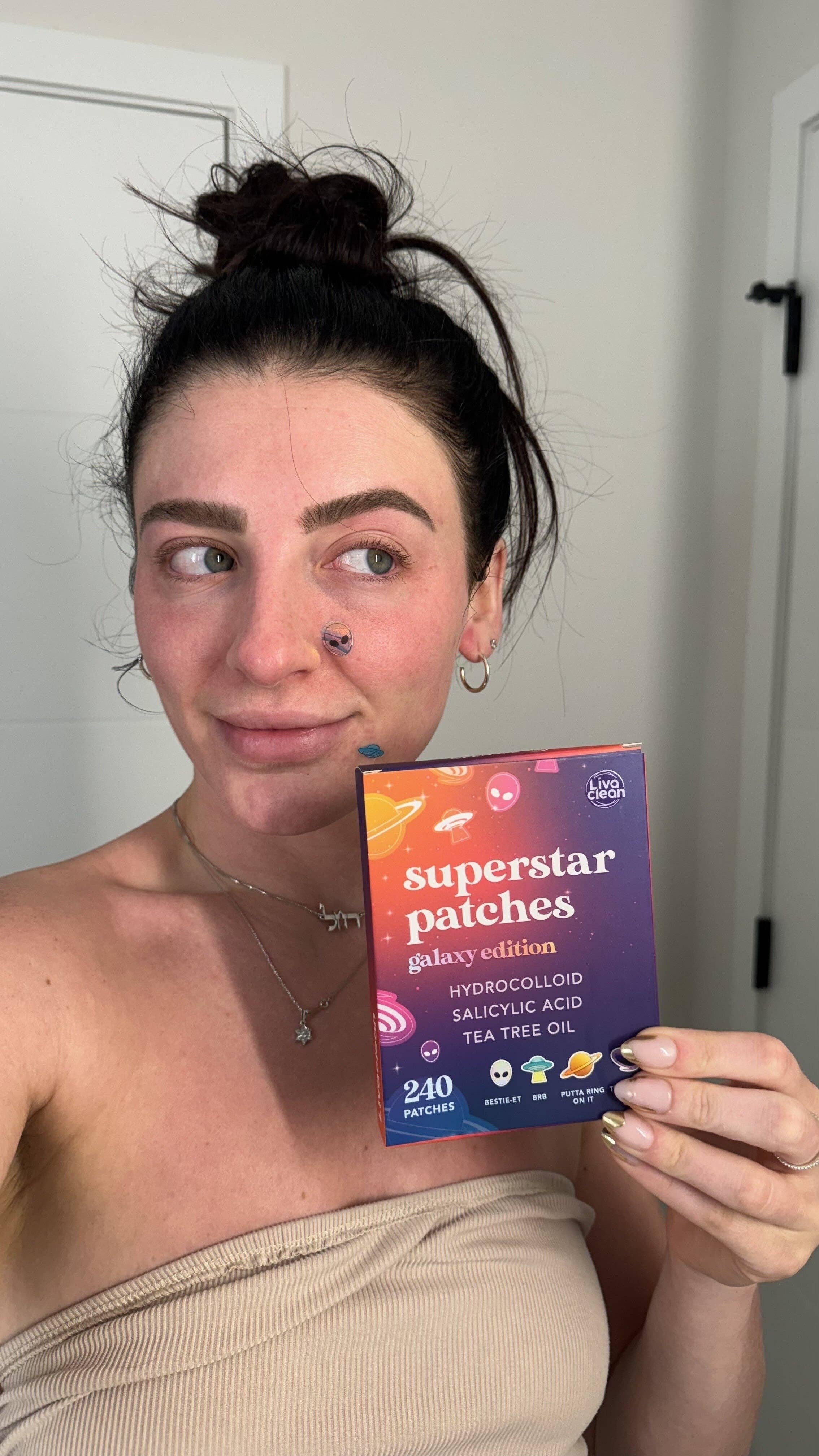 Livaclean - Wholesale Acne/Hydrocolloid Patch - 240 CT Galaxy Edition Superstar Pimple Patches Hydrocolloid Patch Spot Treatment with Salicylic Acid & Tea Tree Oil2