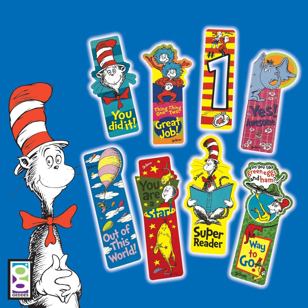 Geddes - Wholesale Bladwijzer - DR SEUSS INCENTIVE BLADWIJZER 50/PK1