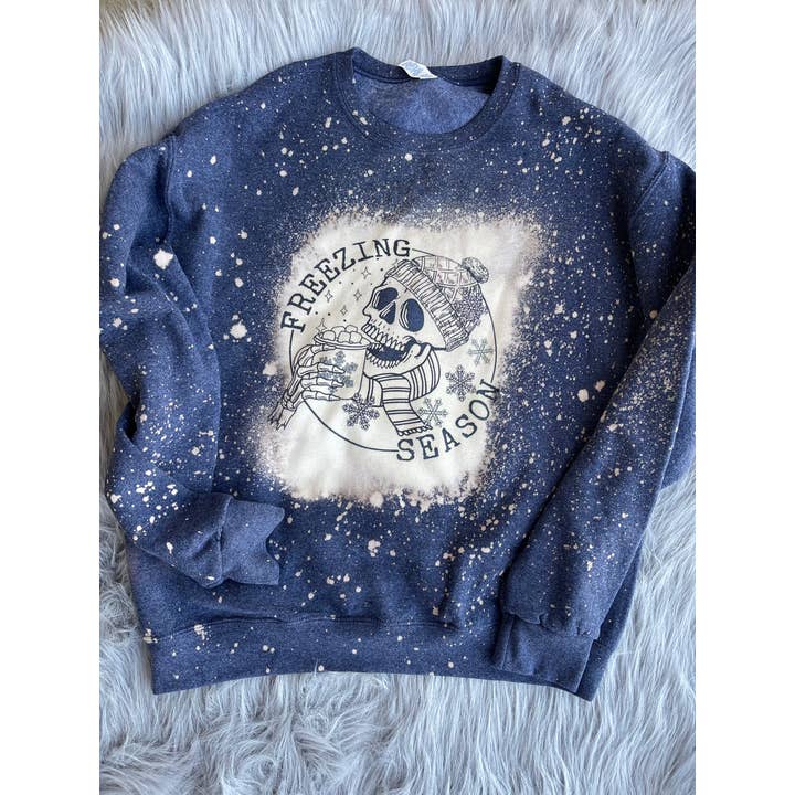 Felpa Sbiancata Stagione di Gelo | Boutique all'Ingrosso per la vendita all'ingrosso da parte di Hartley Co