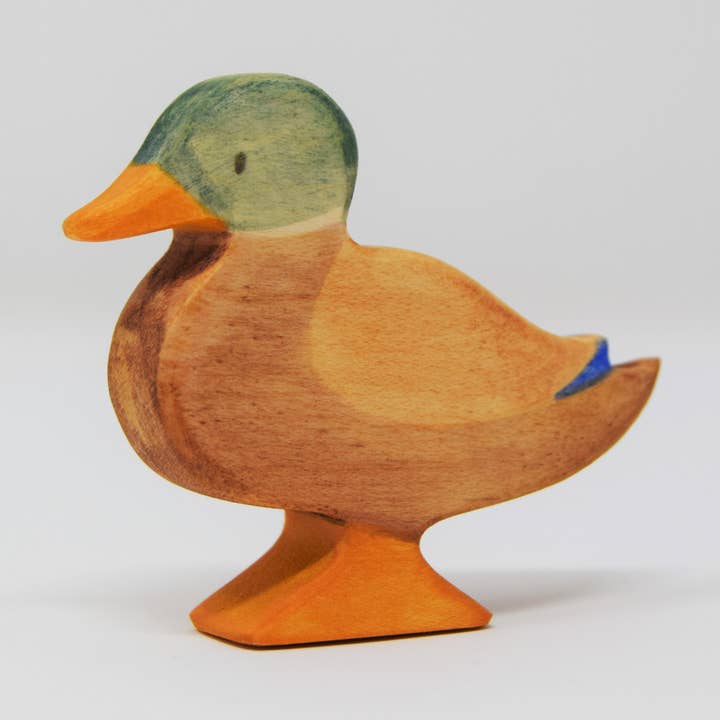 Canard mâle en bois pour la vente par Eric & Albert