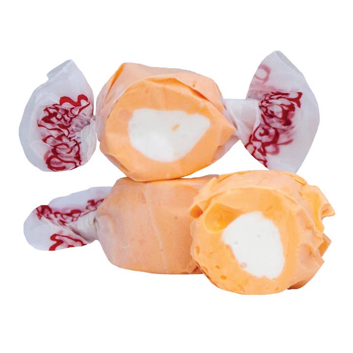Taffy Town 2.5 Lb Tangerine Wrapped Bulk for wholesale by Long Island Candy Factory
