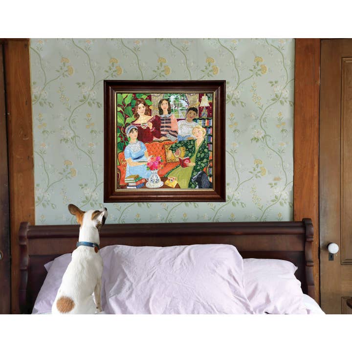 eeBoo - Wholesale Puzzle - Adult - Jane Austen's Book Club 1000 Piece Puzzle3