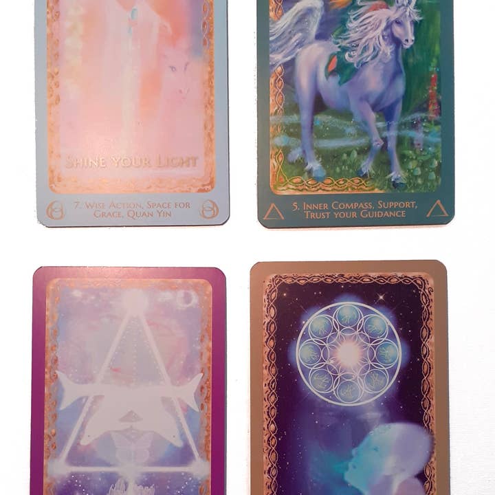 Light Language Messages - Wholesale Tarot Cards - The Lemurian Starchild Oracle - 88 Cards, 340 Page Book1