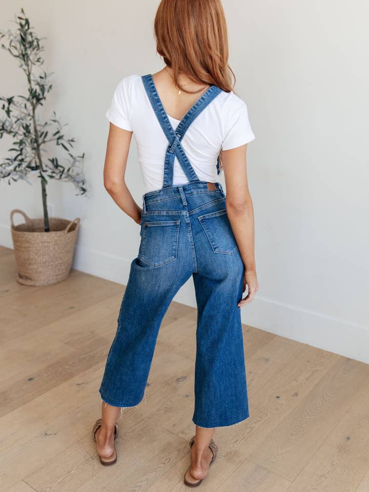 Avenue Wholesale – wholesale Overaller - Dam – Judy Blue Jeansoveraller med hög höjd med breda ben6