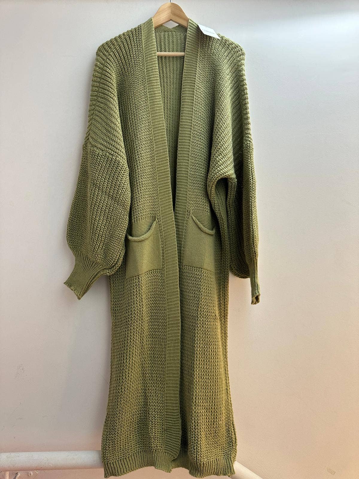 LORIANE - Wholesale Cardigan - Women's - 2268 Long knitted cardigan20