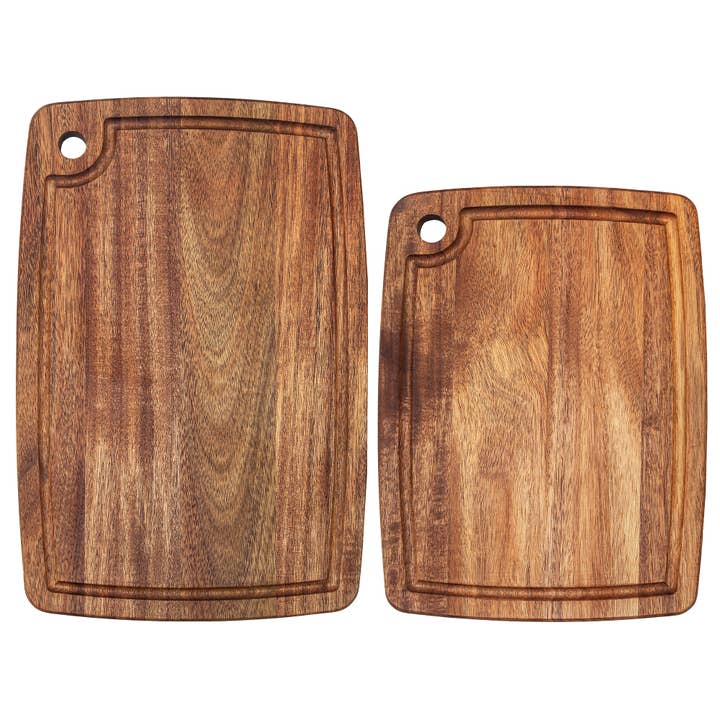 Totally Bamboo - Wholesale Cutting Board - TB Home® 2-Piece Acacia Wood Cutting Board Set1