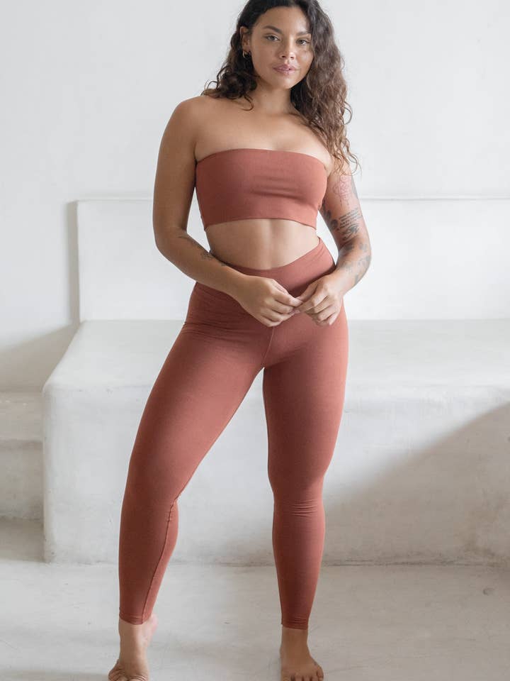 Studio K Yoga – wholesale Sport-/loungeleggings – Dam – Eira höghus Bambu Leggings