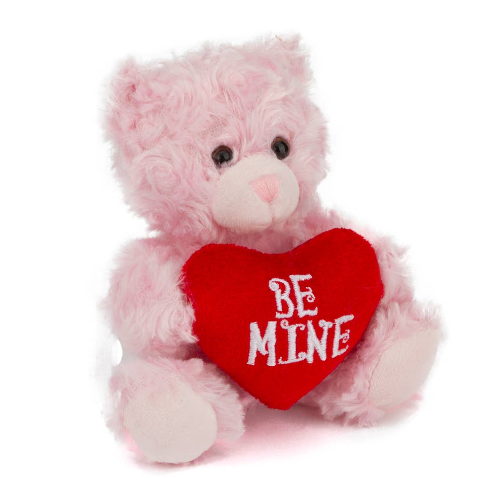 Plushland – Engroshandel Plyslegetøj - Børn og baby – 15 cm & 23 cm Valentine Teddybjørn | Bjørn med "Be Mine" Hjerte8