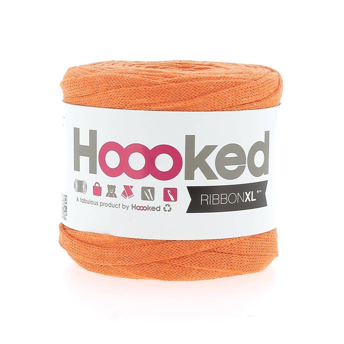 Hoooked Yarns - Vendita all'ingrosso Lana - Filo di tessuto riciclato Ribbon XL 125 g24