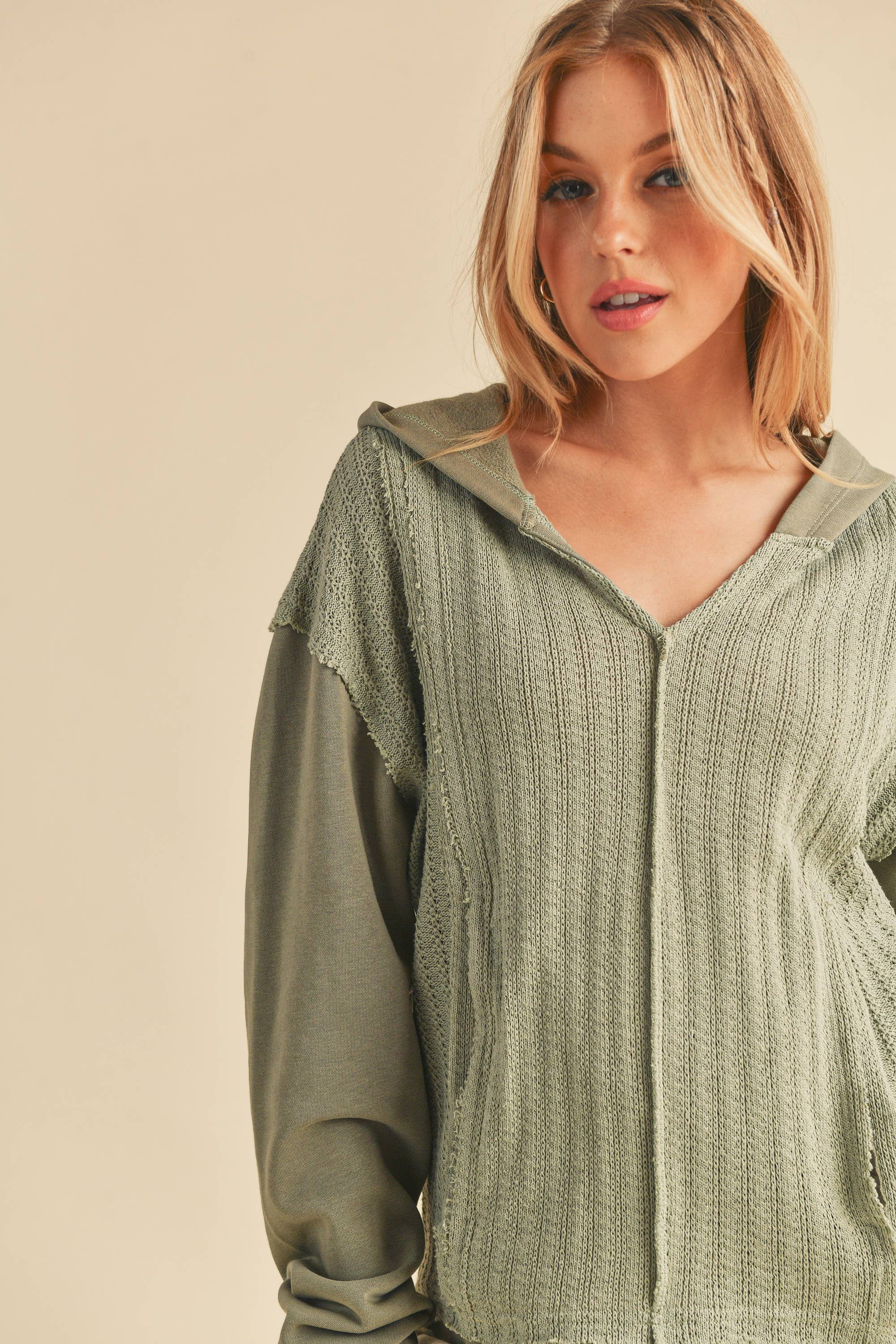 AEMI + CO - Venta al por mayor Sudadera con capucha - Mujer - Sudadera 919BK Raquel 27