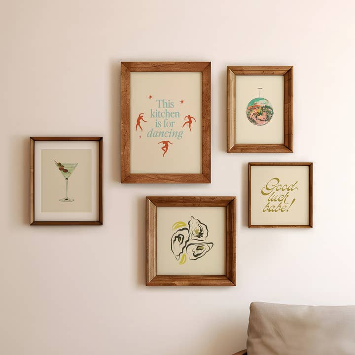 Artbaby & Co. - Wholesale Art Print - Abstract Oyster Art Print2