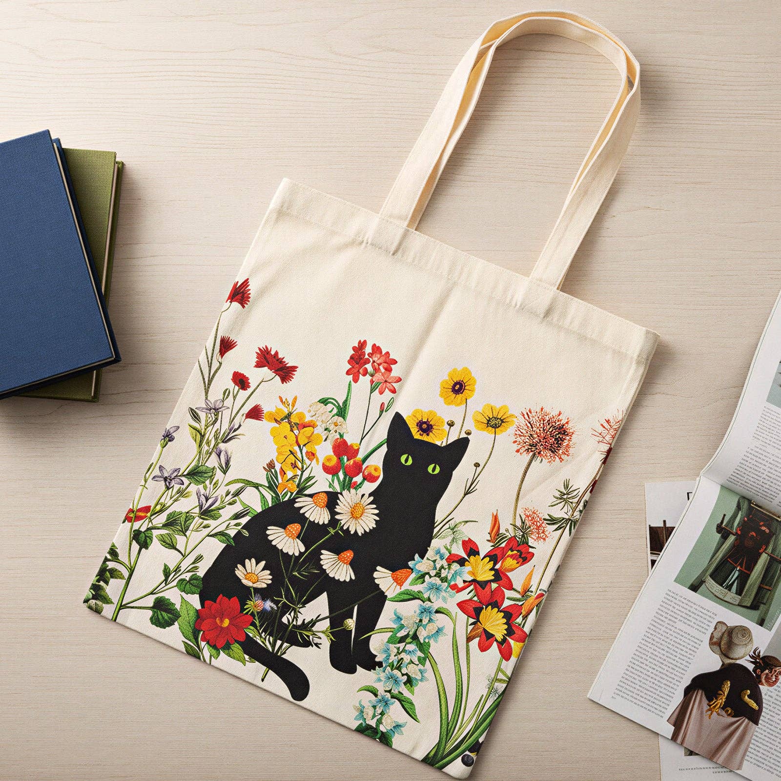 Wrapables.com - Wholesale Tote Bag - Women's - Wrapables Zippered Canvas Reusable Tote Bag7