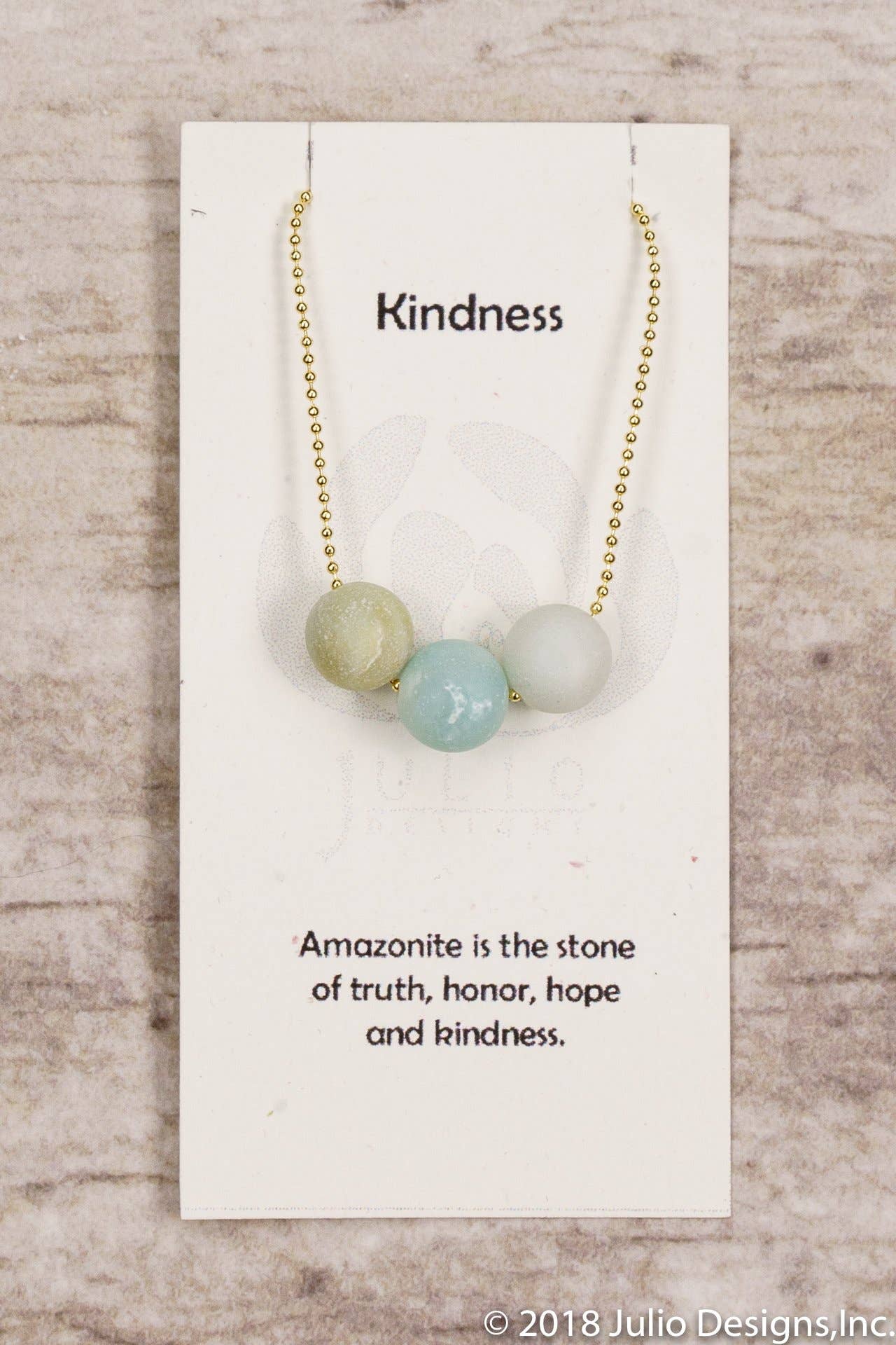 Julio Designs – Großhandel Kette mit Anhänger/Charm – Parfait-Halskette mit Edelstein, verpackt in einem Glasgefäß2