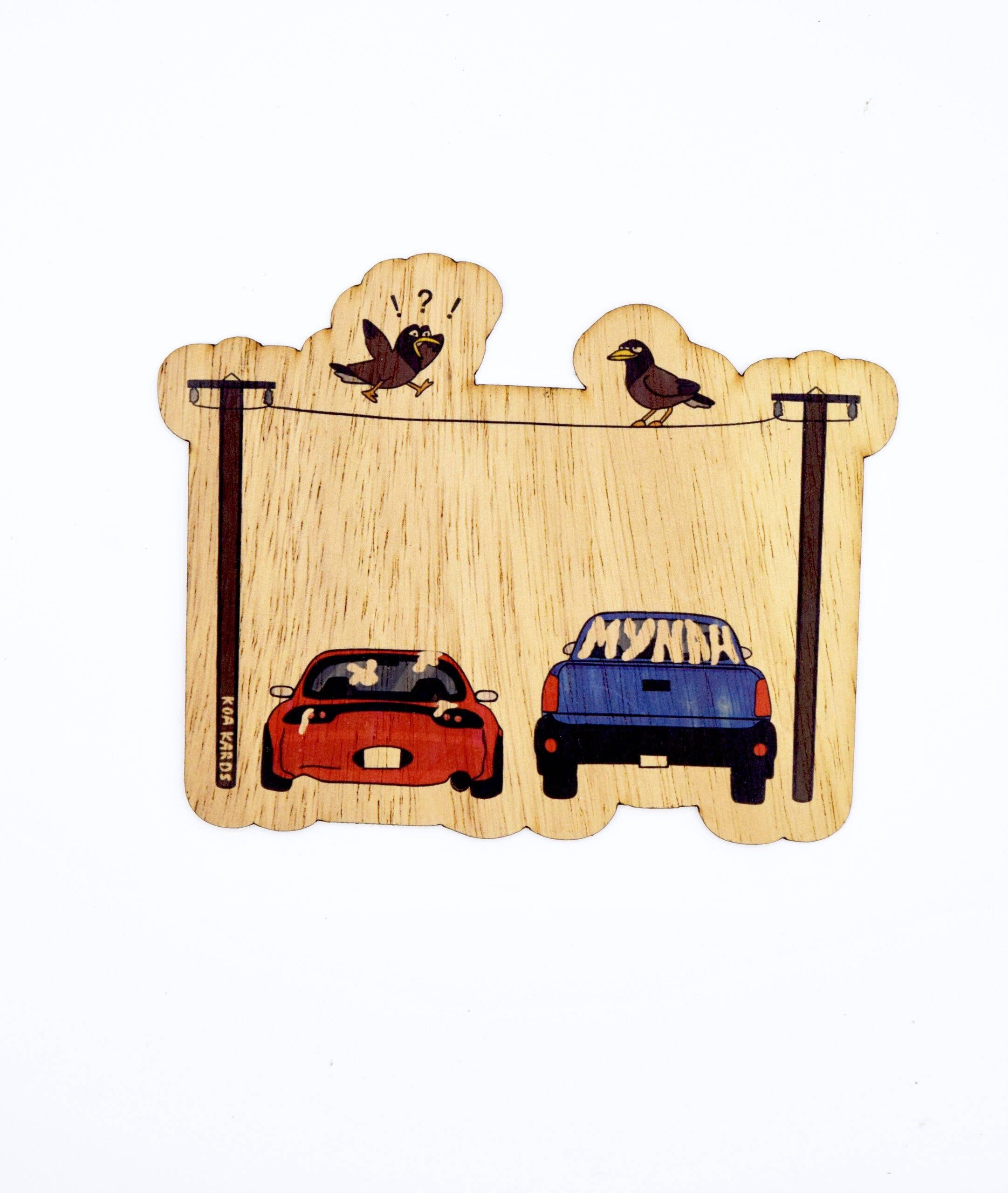 Koa Kards - Wholesale Sticker - Mynah Mess