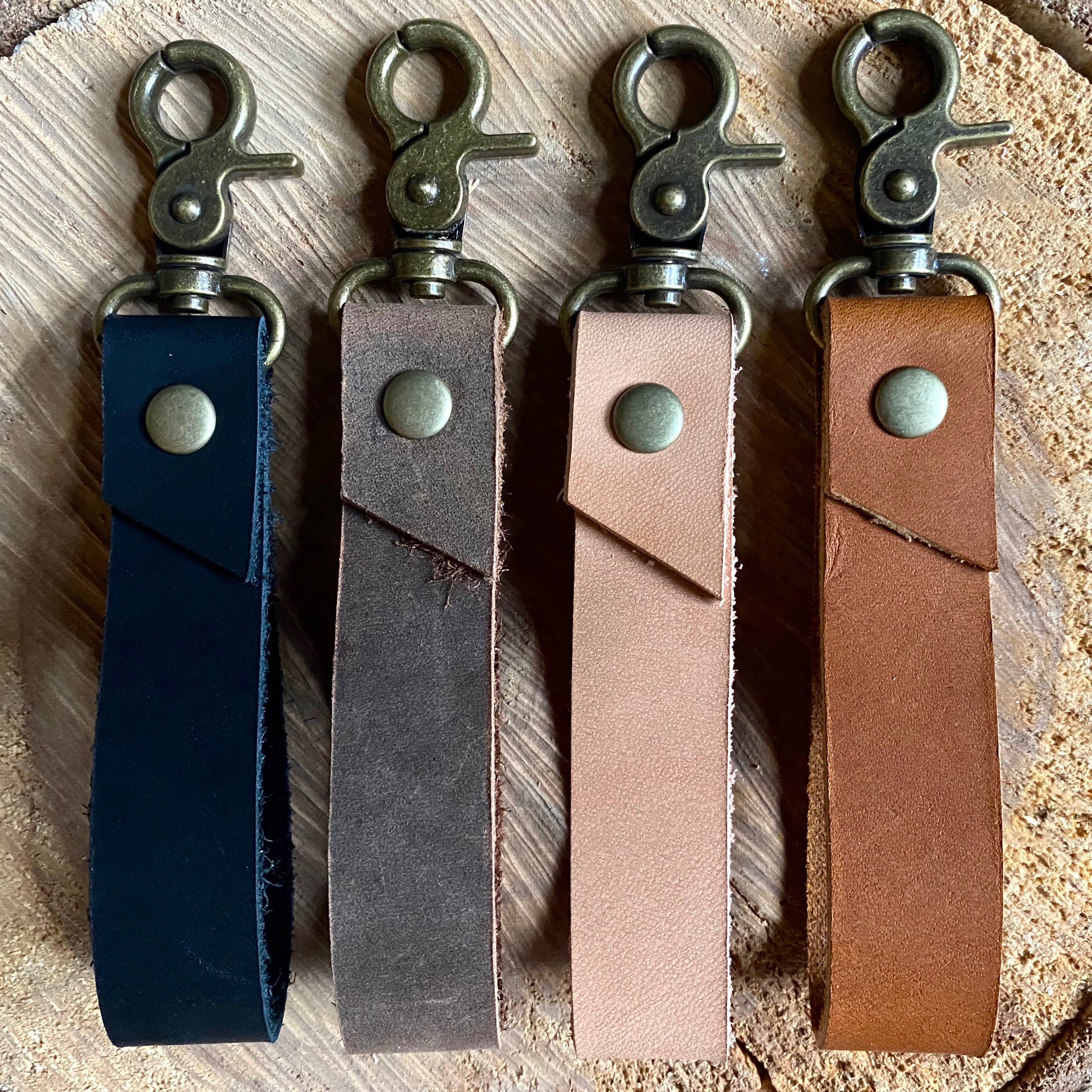 Blu Mountain Co – Engroshandel Nøglering - Unisex – Læder nøglering6