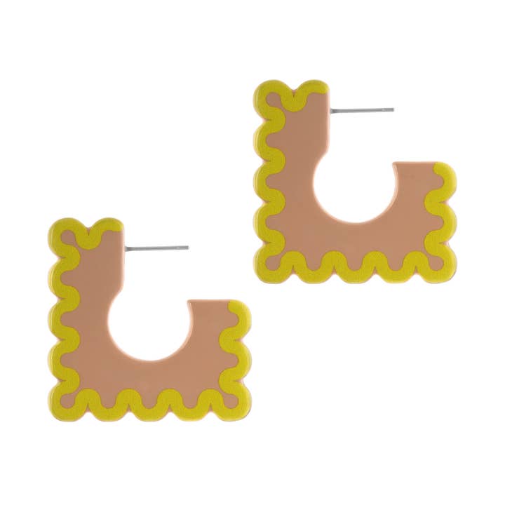 Sunshine Tienda - Wholesale Dangle Earrings - Strawberry Horchata Earrings