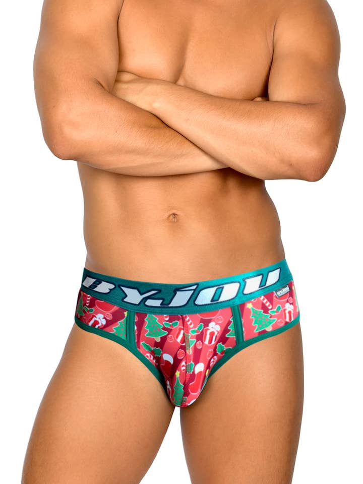 BOXER NAUTICO SUBLIMADO BYJOU NAVIDAD ROJO for wholesale by Byjou and Duha