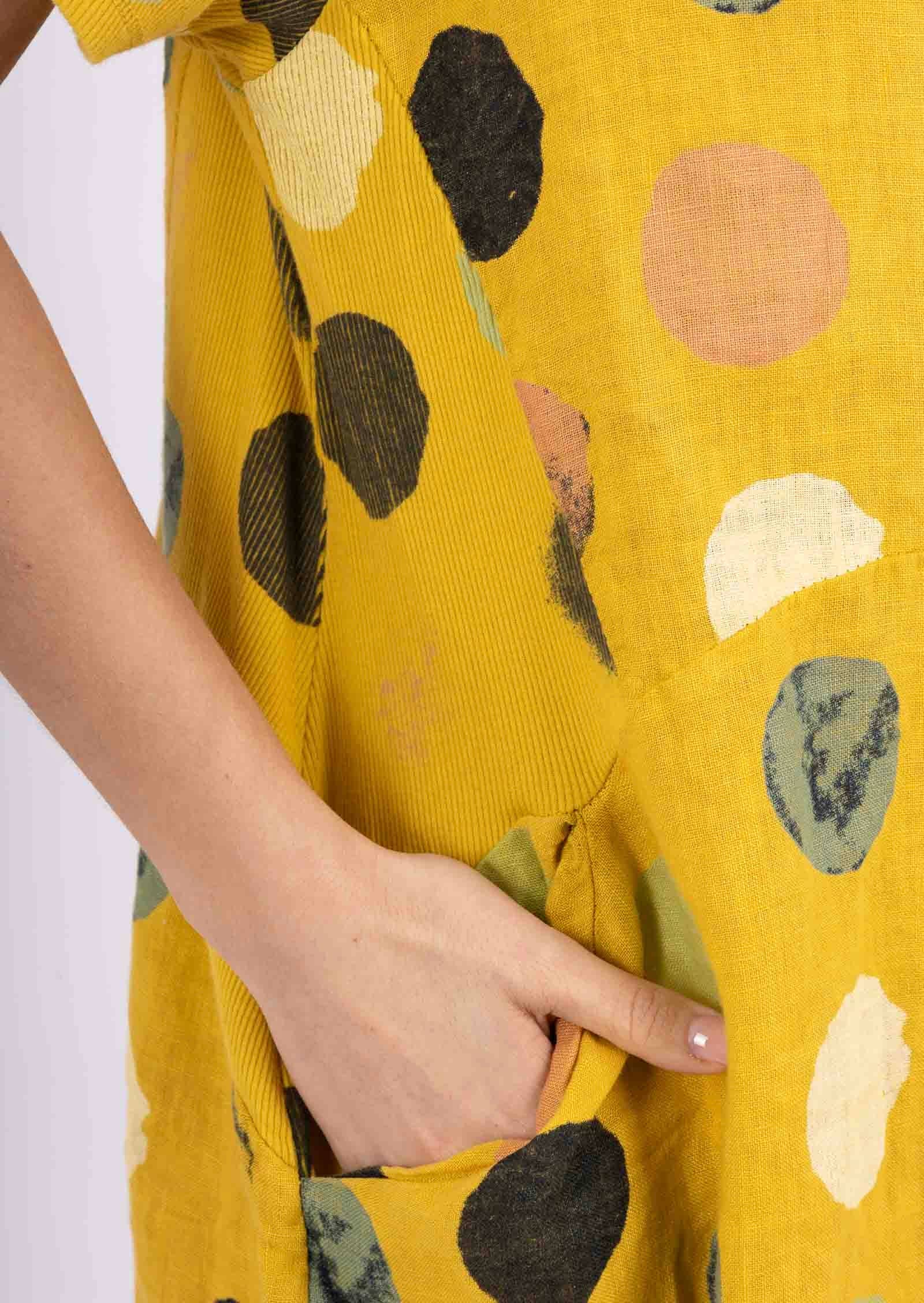 LINEN & COTTON HOUSE - Wholesale Jurk - Dames - 3533 jurk van linnen | dameskleding46