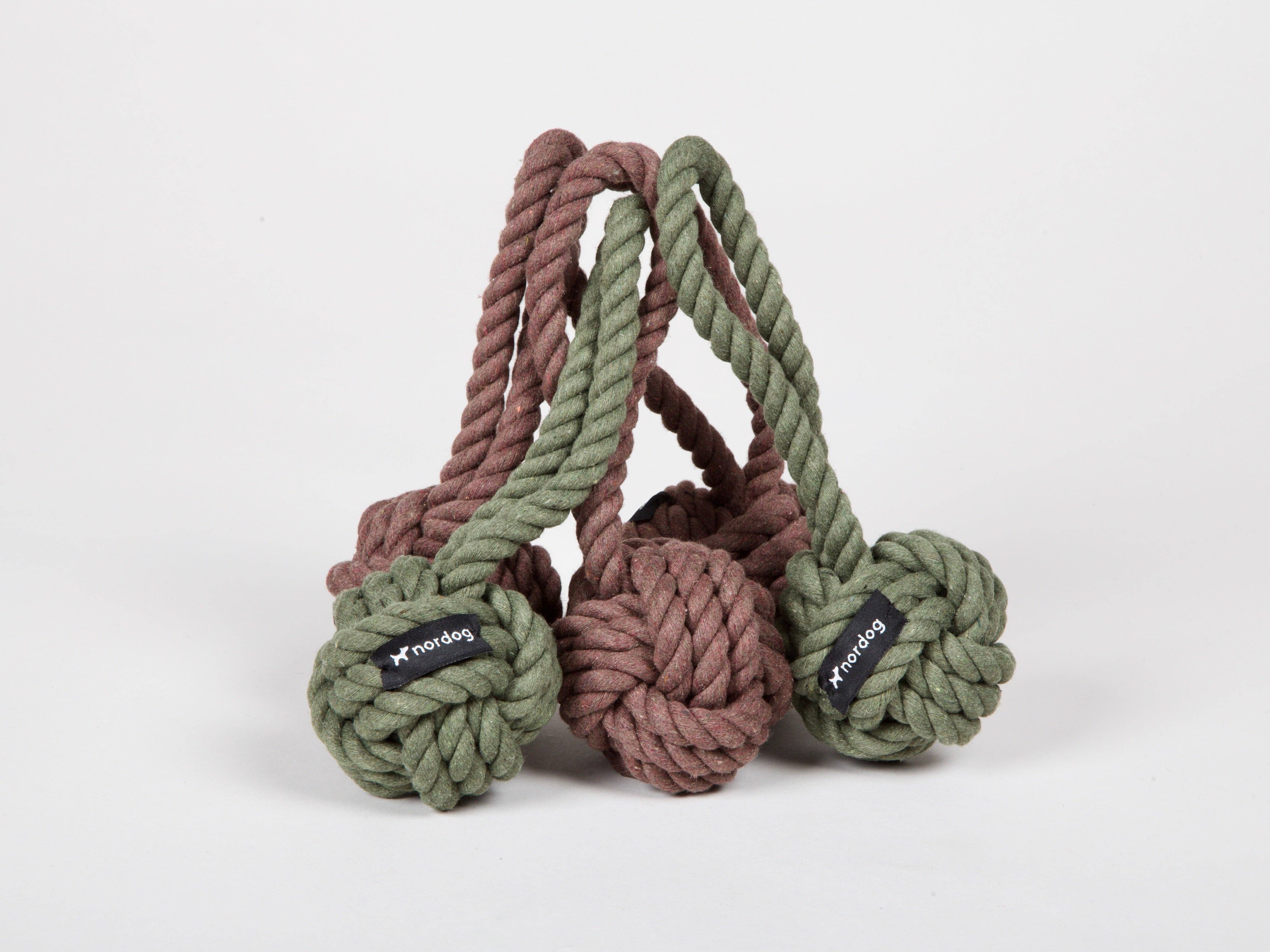 Nordog - Wholesale Pet Rope Toy - Dog - Original Rope Toy Choco2