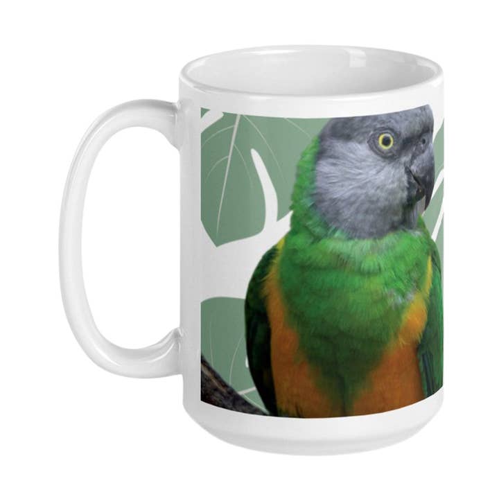 I Love My Senegal Parrot Coffee Mug for wholesale by Real Cool Stickers & Stuff