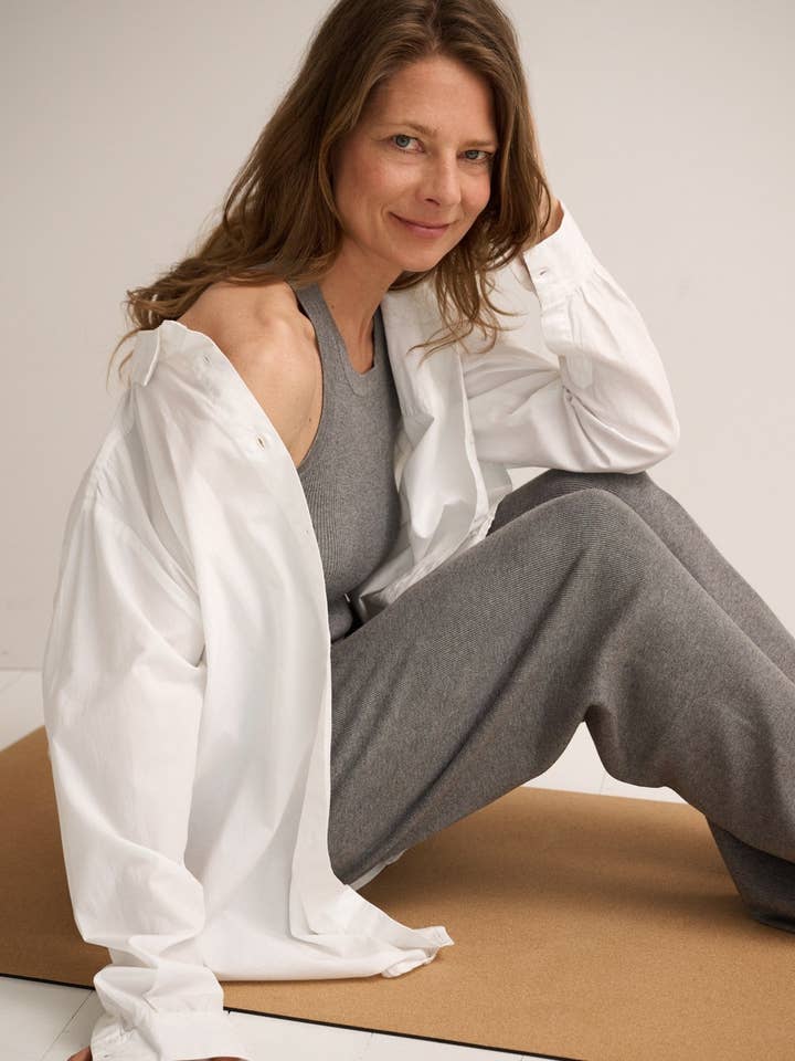 gaia shirt poplin for wholesale by moshi moshi mind