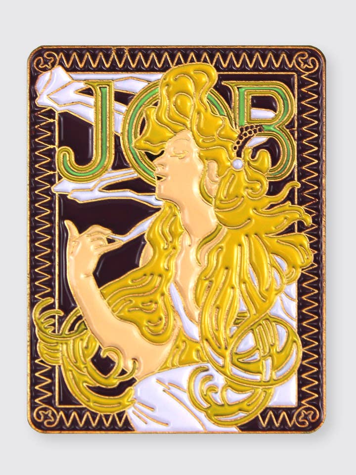 JOB • Enamel Pin for wholesale by Pin Museum