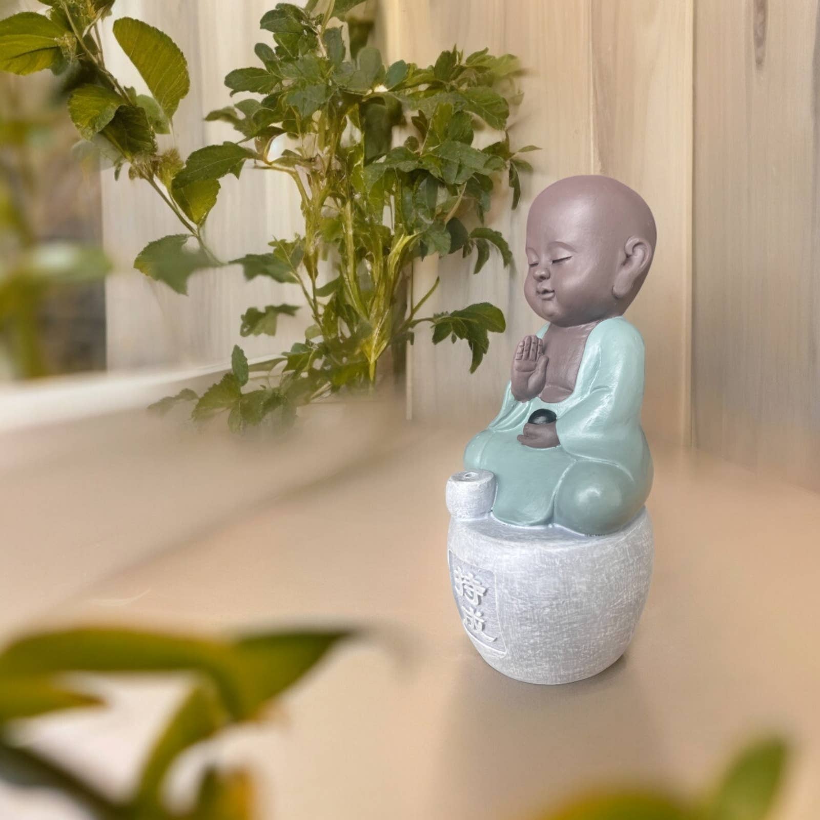 Zen'Arôme - Wholesale Decorative Tabletop Object - Buddha Figurine Incense Holder Perseverance5