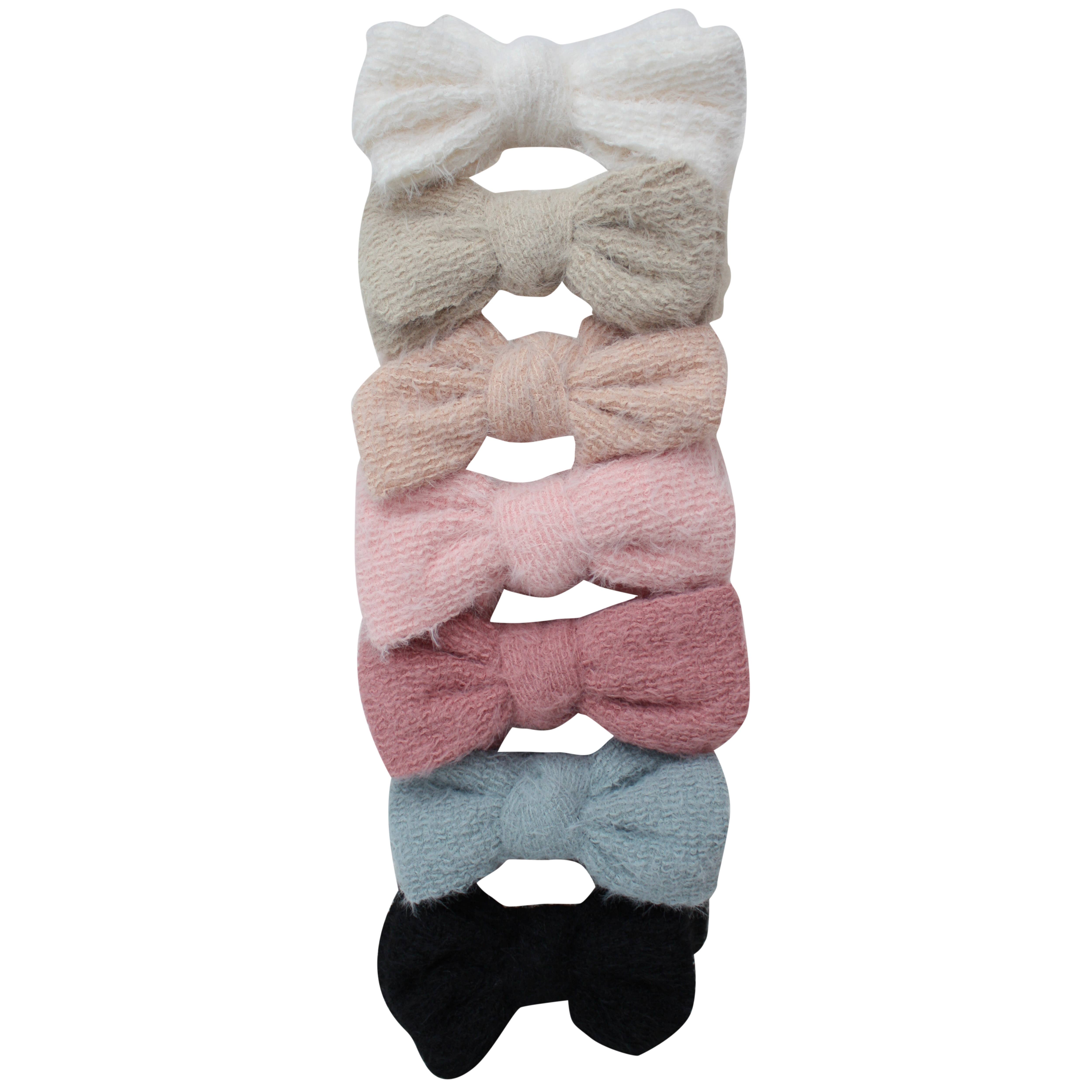Bows Arts - Vente Bandeau – bébé - Bandeau pour bébé Fuzzy Knit0