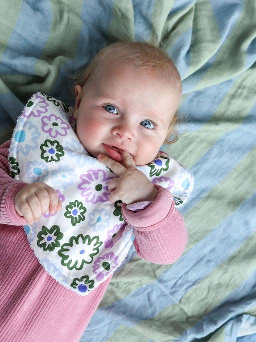 Tilda & Moo - Wholesale Swaddle - Baby - Ocean Tide Stripe | Swaddle8