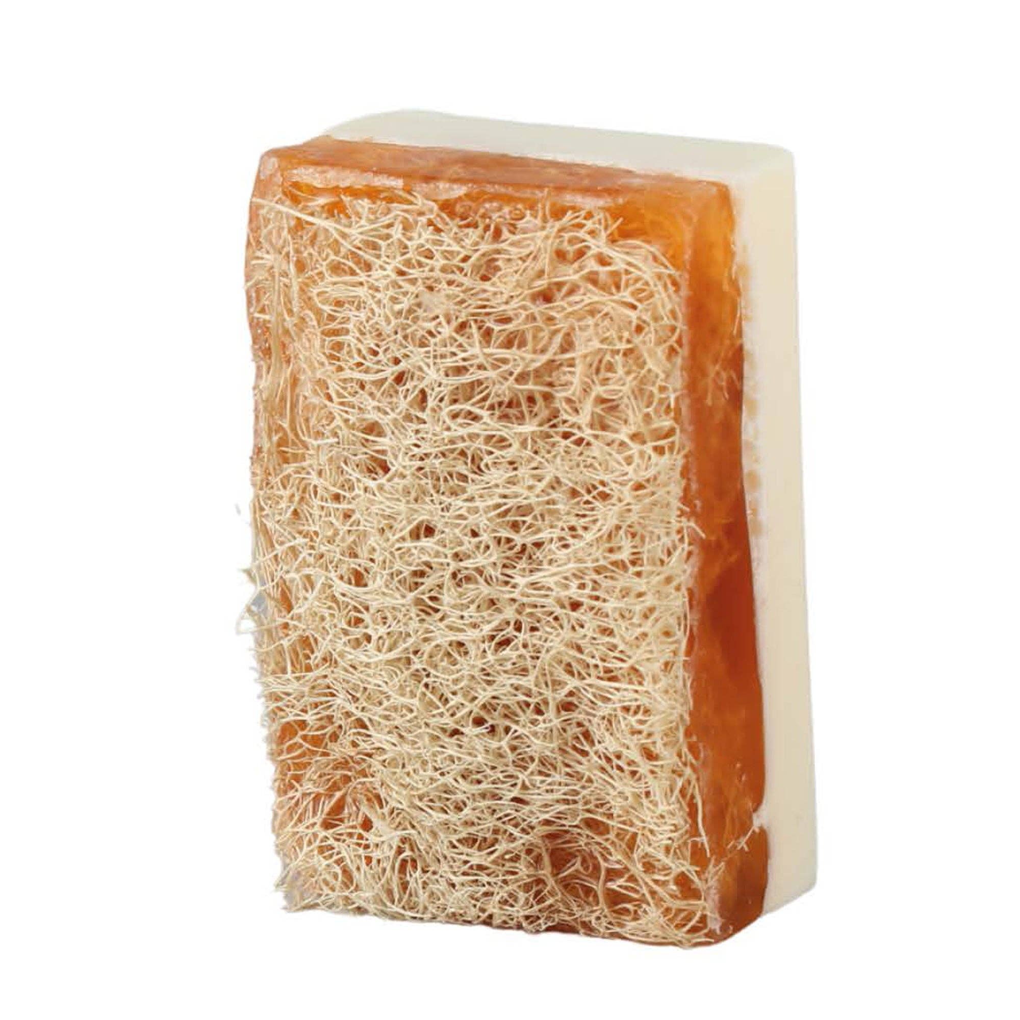 Avlia Home - Wholesale Bar Soap - Goat Milk & Honey Loofah Soap – Handmade Natural Exfoliating1