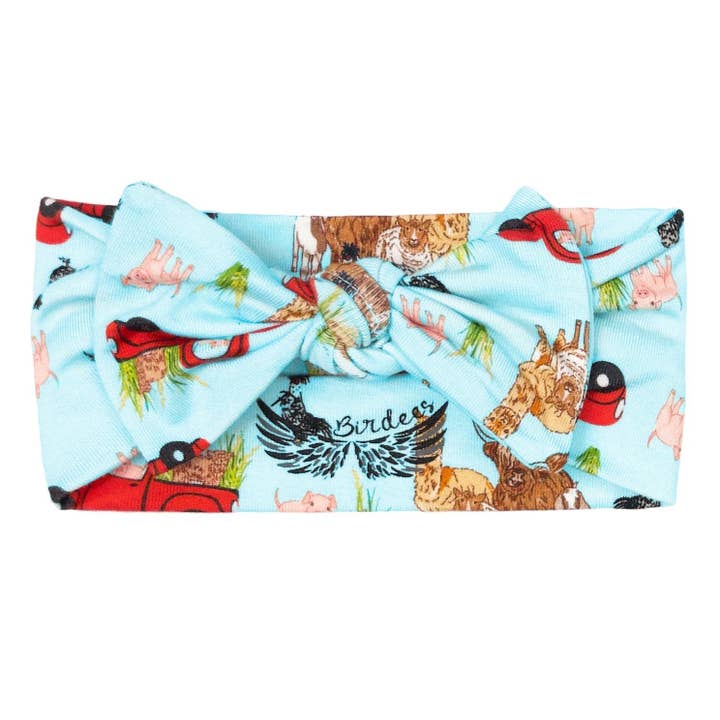 Ride with My Crew Hair Bow for wholesale by Free Birdees