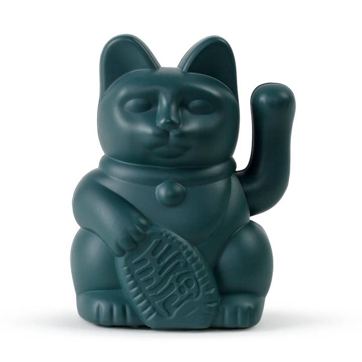 Glückskatze Solar Grün for wholesale by DONKEY