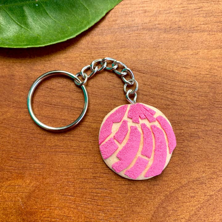 Iba Sisters - Wholesale Keychain - Women's - Pan Dulce- Concha Keychain