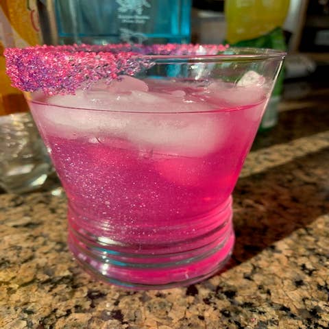Glitzer-Cocktail