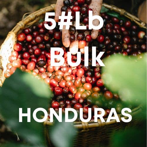 Coffee Culture Revival - Wholesale Coffee Beans - 5#lb Bulk Honduras, Organic, Specialty Grade Coffee