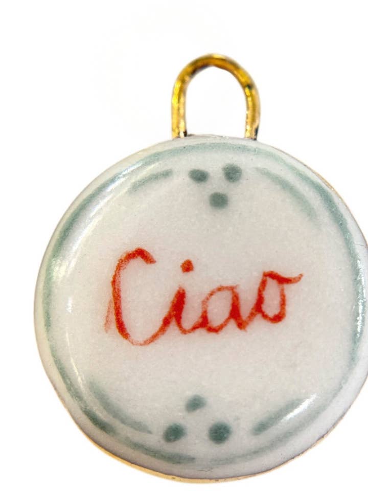 Breloque Ciao pour la vente par Shá Parlé