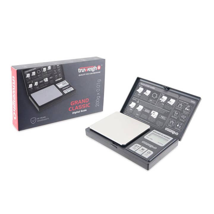 Cannatron - Wholesale Kitchen Tool/Gadget - Truweigh Grand Classic Digital Scale - 200g x 0.01g