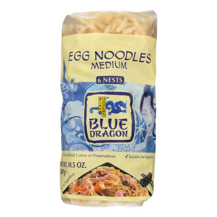 Ware Spark - Wholesale Pasta - Blue Dragon - Noodle Egg Nests Medium - Case Of 4-10.5 Oz