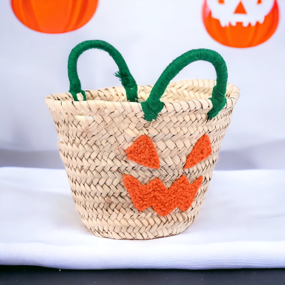 HandmadeBestSeller – wholesale Basket – Kids & baby – Halloween Pumpkin, Halloween Buckets, Girl Halloween Basket0